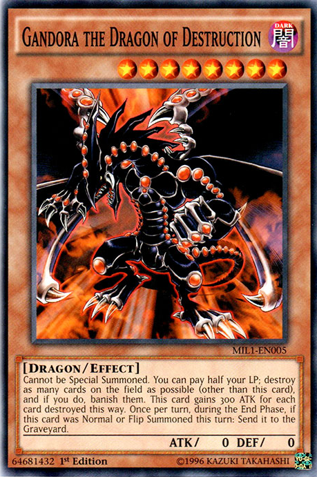 Gandora the Dragon of Destruction [MIL1-EN005] Common | Arkham Games and Comics