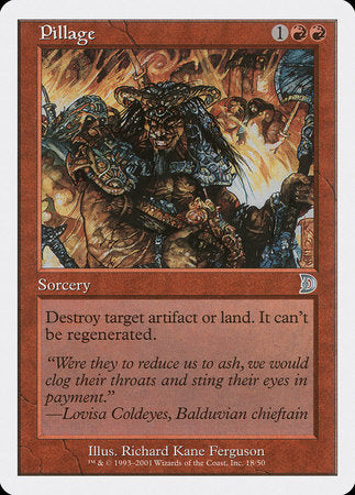 Pillage [Deckmasters] | Arkham Games and Comics