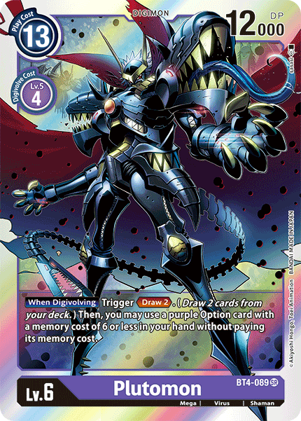 Plutomon [BT4-089] [Great Legend] | Arkham Games and Comics