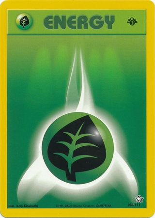 Grass Energy (108/111) [Neo Genesis Unlimited] | Arkham Games and Comics