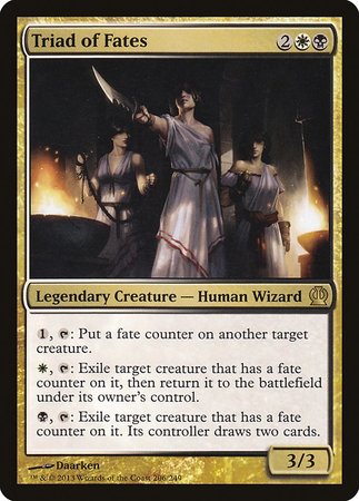 Triad of Fates [Theros] | Arkham Games and Comics