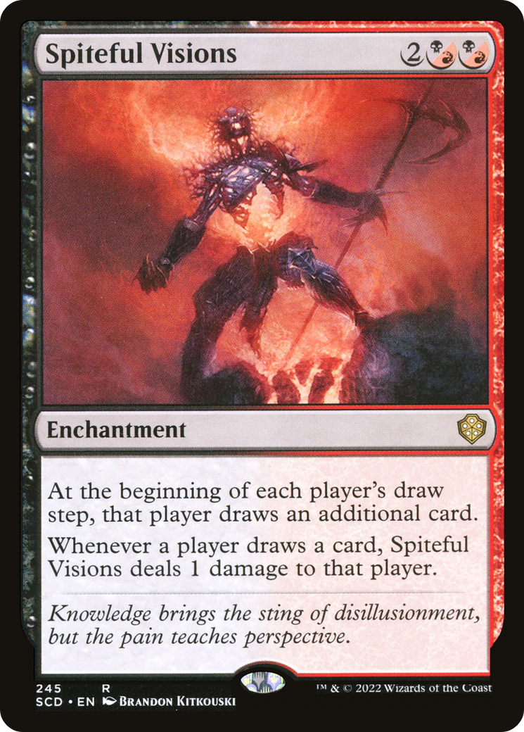 Spiteful Visions [Starter Commander Decks] | Arkham Games and Comics