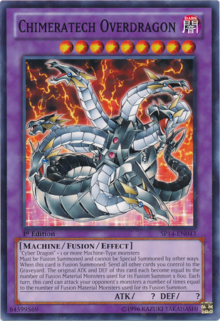 Chimeratech Overdragon [SP14-EN043] Starfoil Rare | Arkham Games and Comics