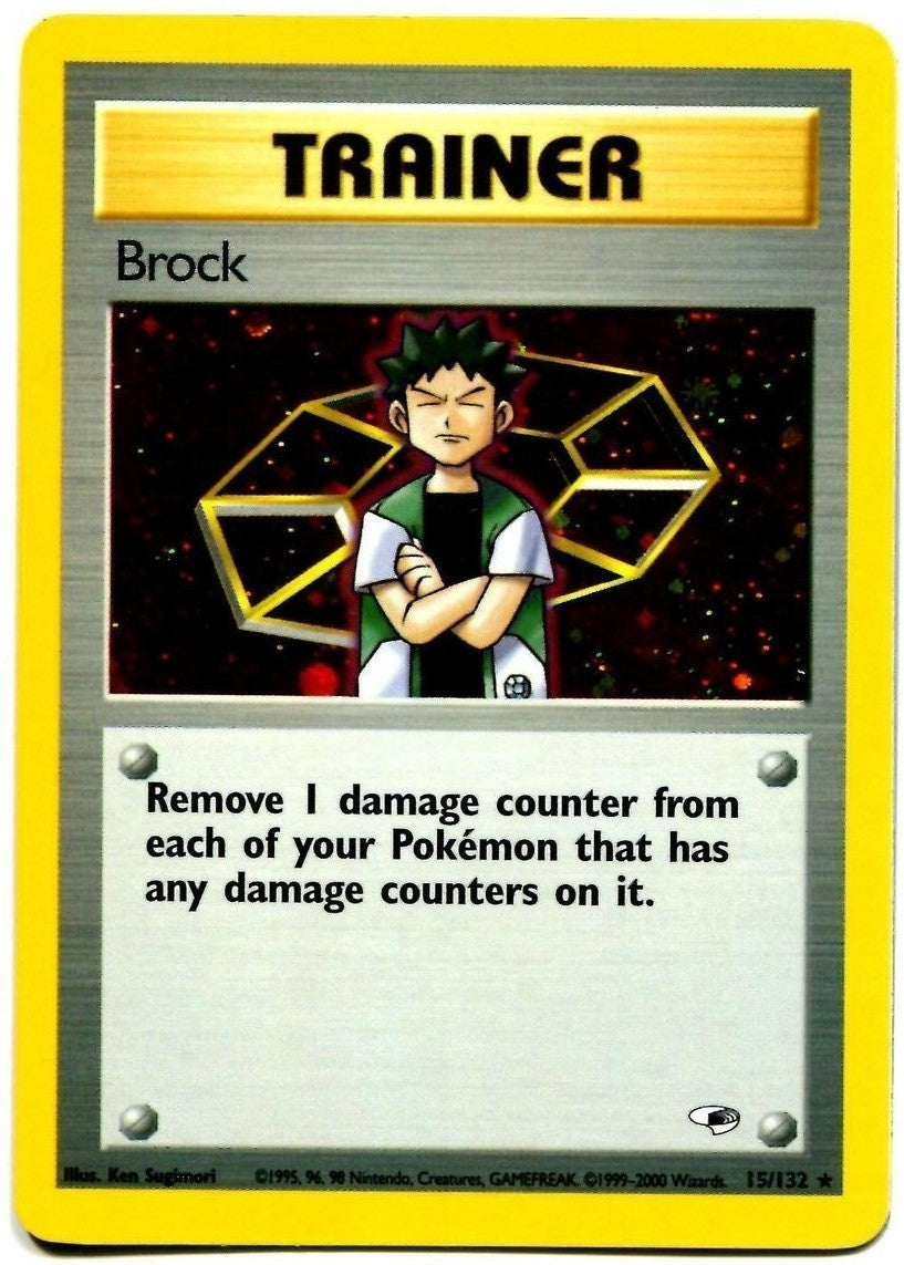 Brock (15/132) [Gym Heroes Unlimited] | Arkham Games and Comics