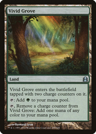 Vivid Grove [Commander 2011] | Arkham Games and Comics