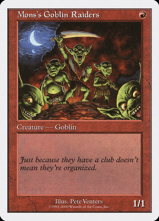 Mons's Goblin Raiders [Starter 2000] | Arkham Games and Comics