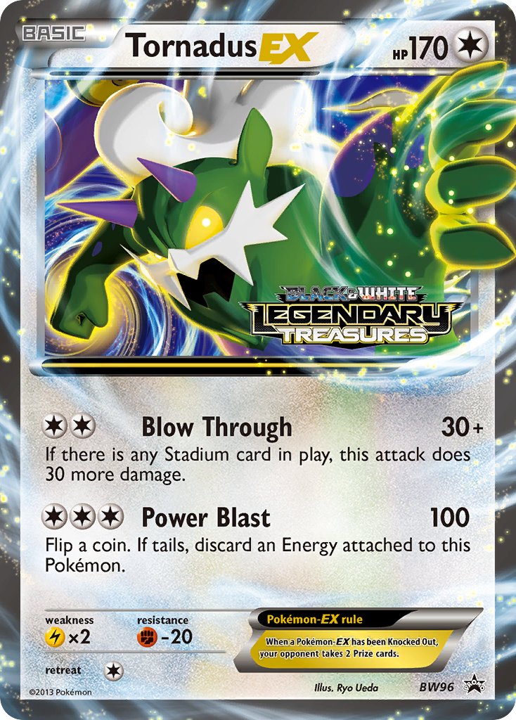 Tornadus EX (BW96) [Black & White: Black Star Promos] | Arkham Games and Comics