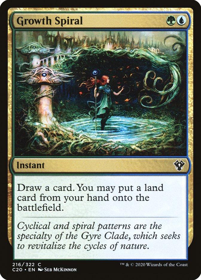 Growth Spiral [Commander 2020] | Arkham Games and Comics
