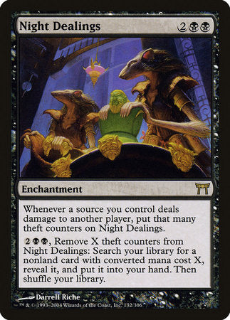 Night Dealings [Champions of Kamigawa] | Arkham Games and Comics