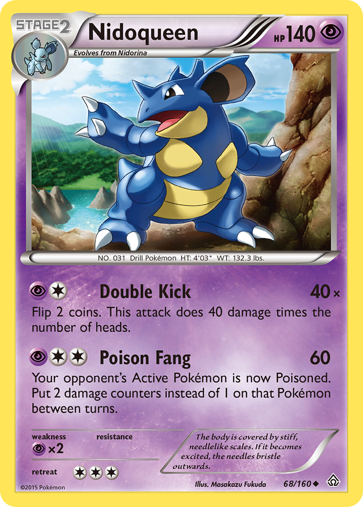 Nidoqueen (68/160) [XY: Primal Clash] | Arkham Games and Comics