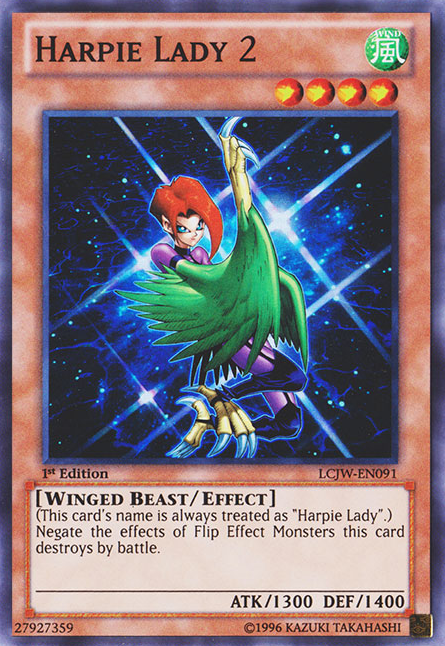 Harpie Lady 2 [LCJW-EN091] Super Rare | Arkham Games and Comics