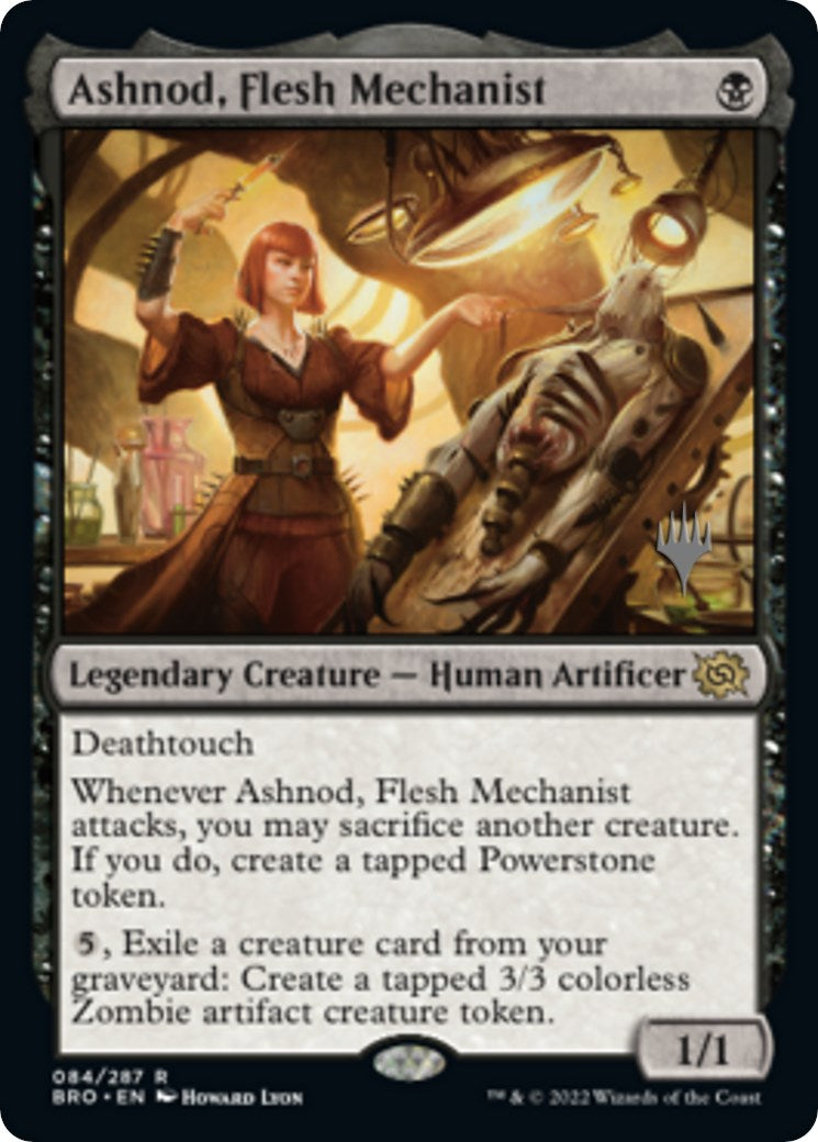 Ashnod, Flesh Mechanist (Promo Pack) [The Brothers' War Promos] | Arkham Games and Comics