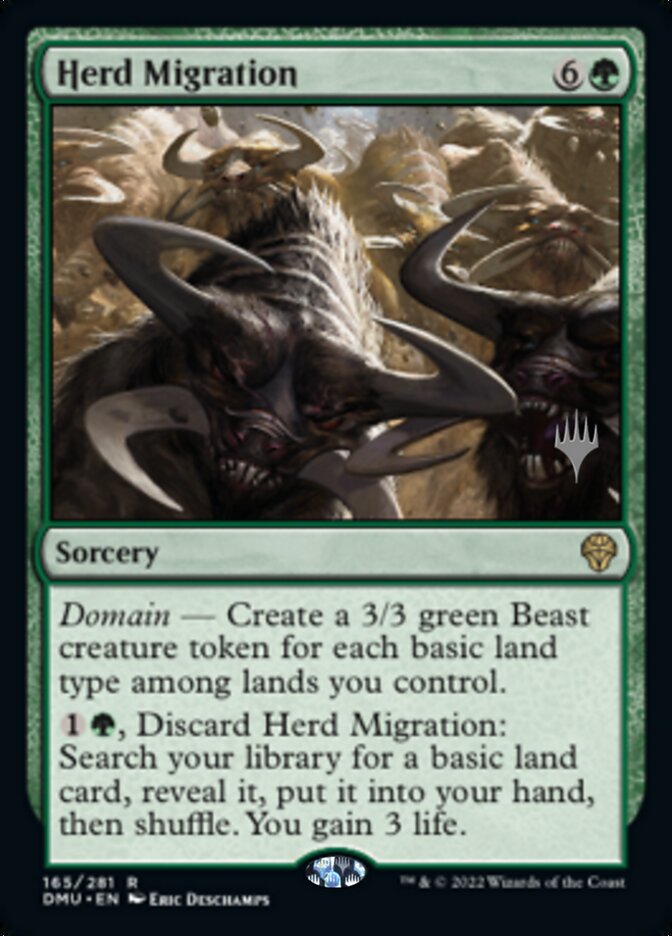 Herd Migration (Promo Pack) [Dominaria United Promos] | Arkham Games and Comics