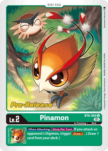 Pinamon [BT6-004] [Double Diamond Pre-Release Cards] | Arkham Games and Comics