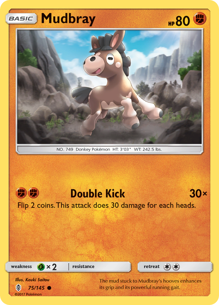 Mudbray (75/145) [Sun & Moon: Guardians Rising] | Arkham Games and Comics