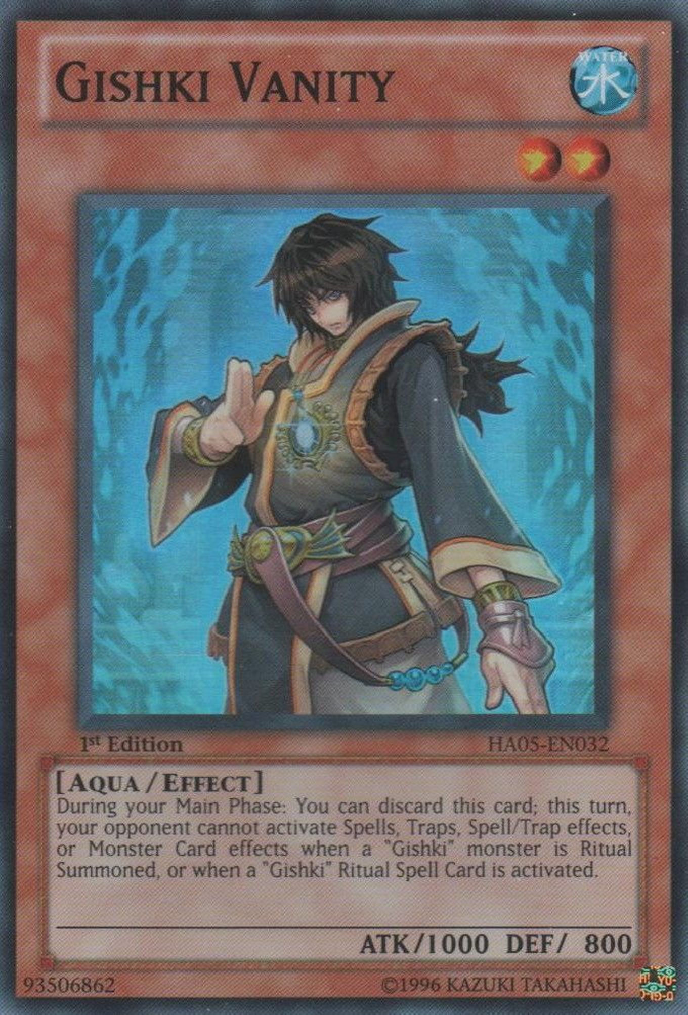 Gishki Vanity [HA05-EN032] Super Rare | Arkham Games and Comics
