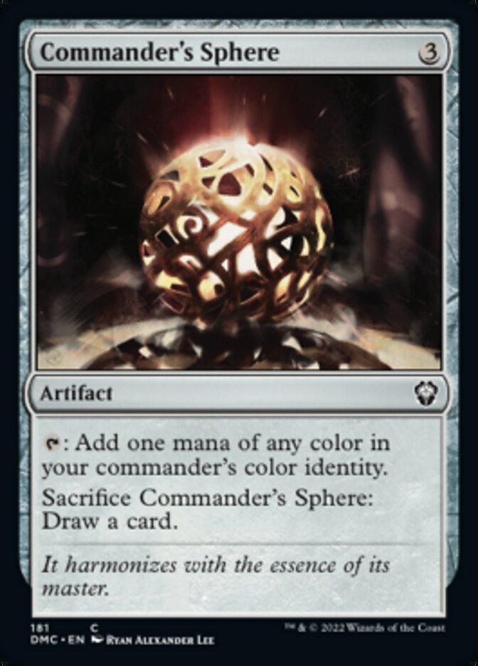 Commander's Sphere [Dominaria United Commander] | Arkham Games and Comics