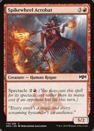 Spikewheel Acrobat [Ravnica Allegiance] | Arkham Games and Comics
