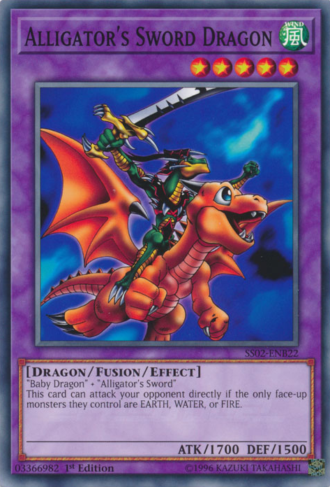 Alligator's Sword Dragon [SS02-ENB22] Common | Arkham Games and Comics