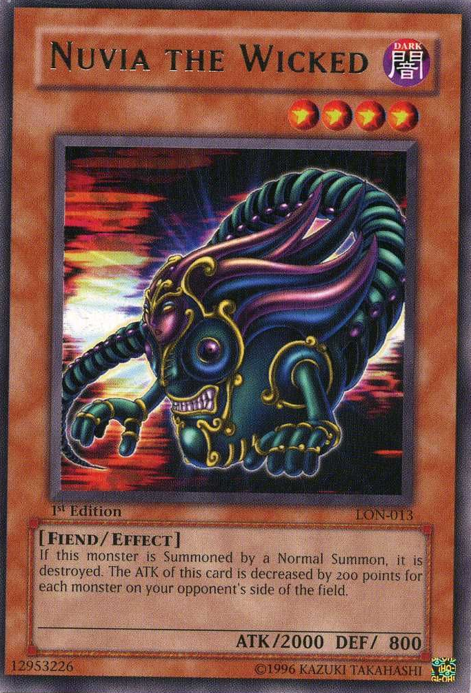 Nuvia the Wicked [LON-013] Rare | Arkham Games and Comics