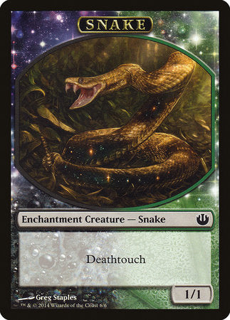 Snake Token [Journey into Nyx Tokens] | Arkham Games and Comics