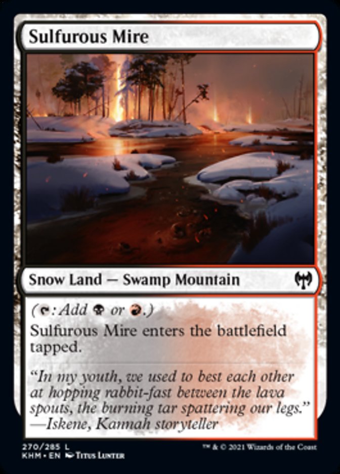 Sulfurous Mire [Kaldheim] | Arkham Games and Comics