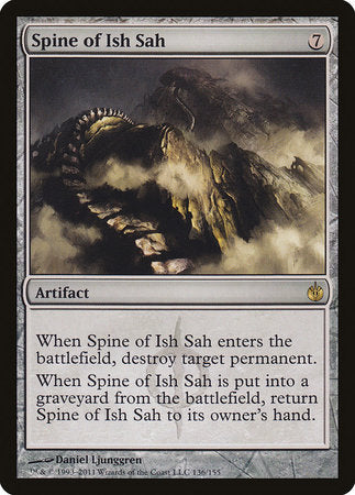 Spine of Ish Sah [Mirrodin Besieged] | Arkham Games and Comics