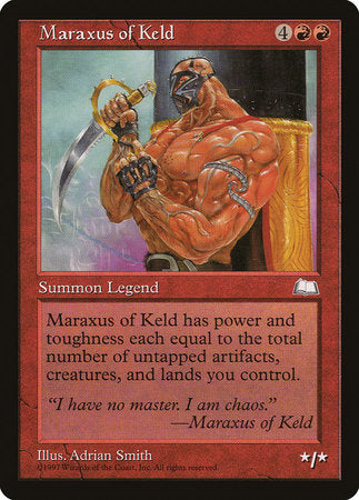 Maraxus of Keld [Weatherlight] | Arkham Games and Comics