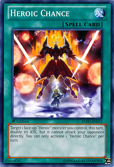 Heroic Chance [REDU-EN053] Common | Arkham Games and Comics