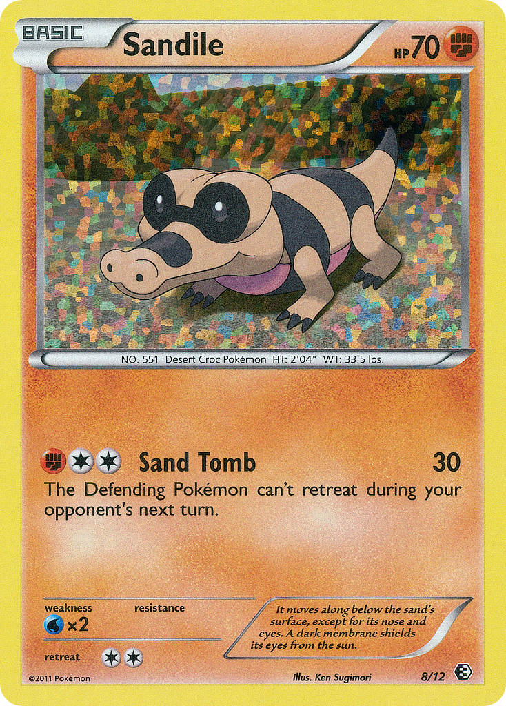 Sandile (8/12) [McDonald's Promos: 2011 Collection] | Arkham Games and Comics