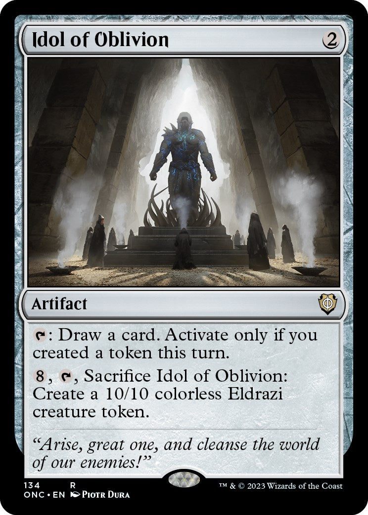 Idol of Oblivion [Phyrexia: All Will Be One Commander] | Arkham Games and Comics