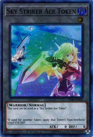 Sky Striker Ace Token [OP08-EN026] Super Rare | Arkham Games and Comics