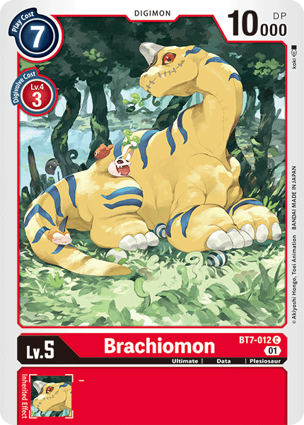 Brachiomon [BT7-012] [Next Adventure] | Arkham Games and Comics
