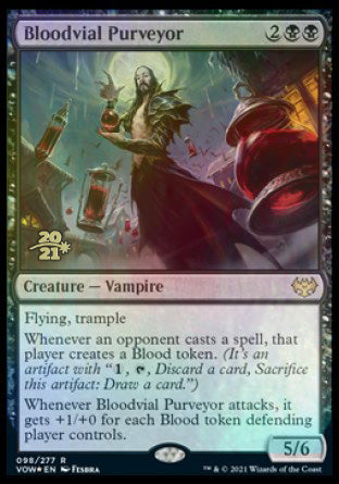 Bloodvial Purveyor [Innistrad: Crimson Vow Prerelease Promos] | Arkham Games and Comics