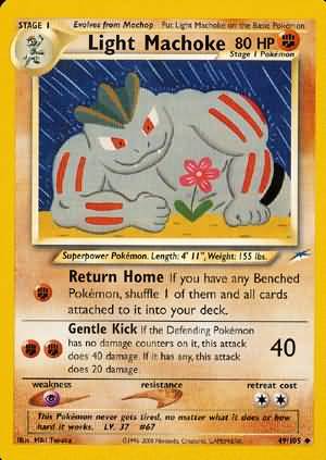 Light Machoke (49/105) [Neo Destiny Unlimited] | Arkham Games and Comics