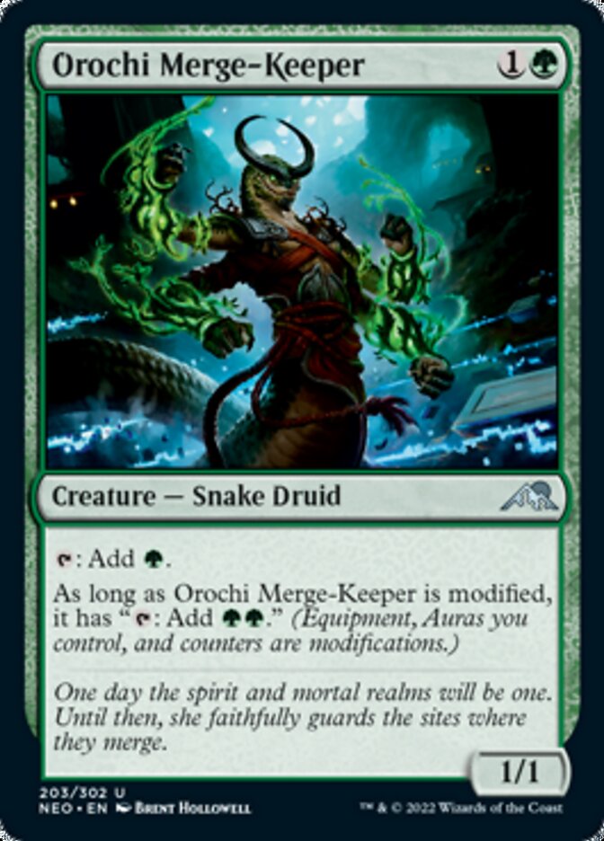 Orochi Merge-Keeper [Kamigawa: Neon Dynasty] | Arkham Games and Comics