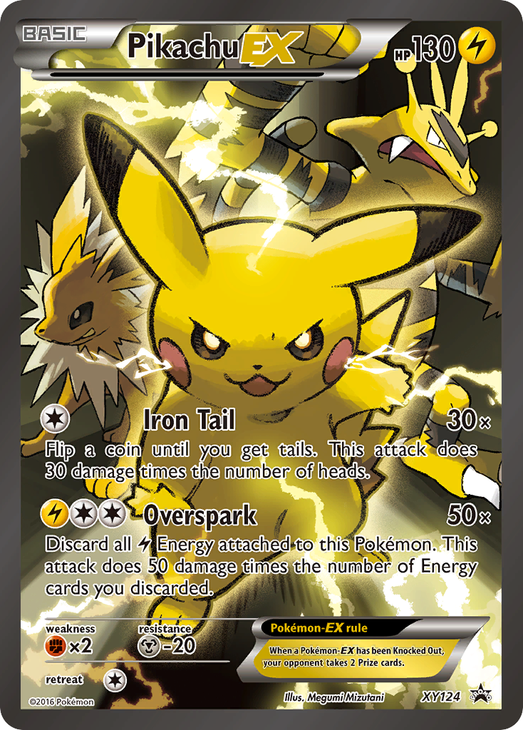 Pikachu EX (XY124) [XY: Black Star Promos] | Arkham Games and Comics