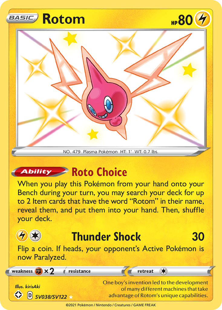 Rotom (SV038/SV122) [Sword & Shield: Shining Fates] | Arkham Games and Comics