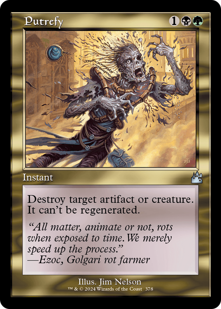 Putrefy (Retro Frame) [Ravnica Remastered] | Arkham Games and Comics