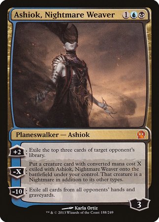 Ashiok, Nightmare Weaver [Theros] | Arkham Games and Comics