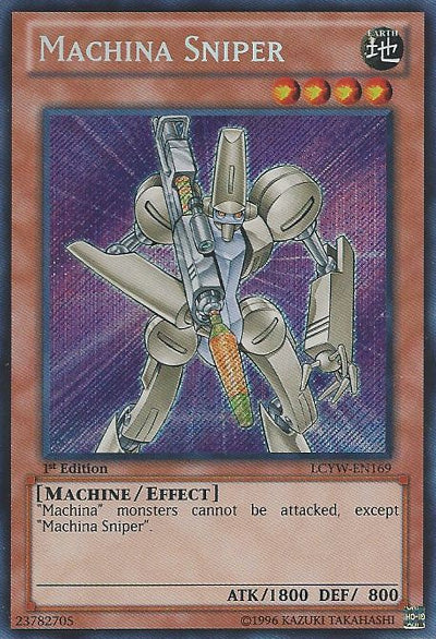 Machina Sniper [LCYW-EN169] Secret Rare | Arkham Games and Comics