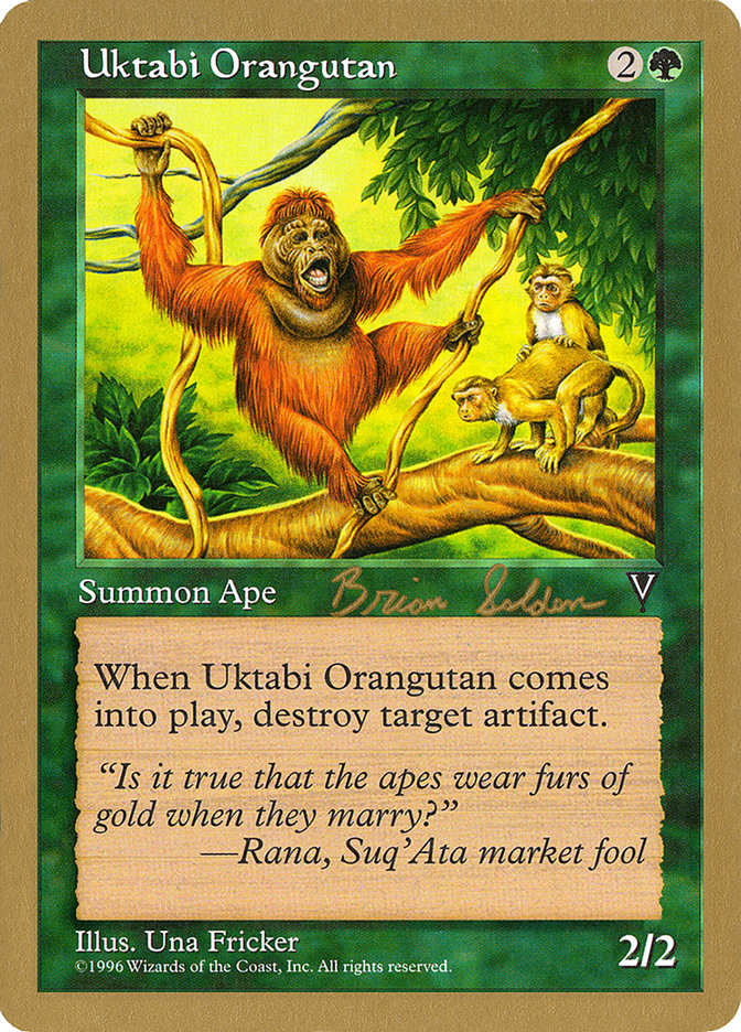 Uktabi Orangutan (Brian Selden) [World Championship Decks 1998] | Arkham Games and Comics