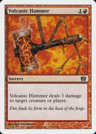 Volcanic Hammer [Eighth Edition] | Arkham Games and Comics