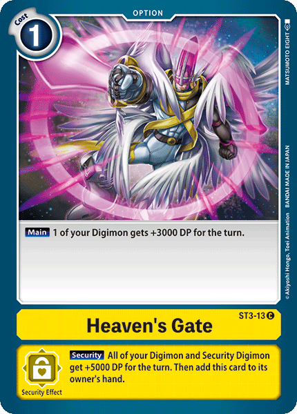 Heaven's Gate [ST3-13] [Starter Deck: Heaven's Yellow] | Arkham Games and Comics