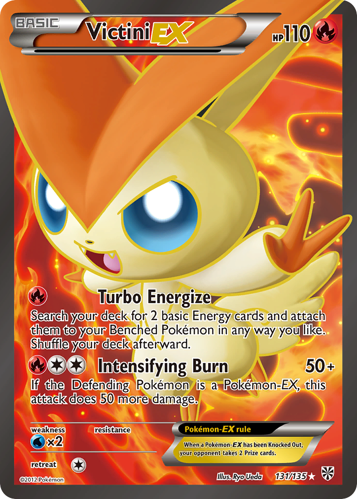 Victini EX (131/135) [Black & White: Plasma Storm] | Arkham Games and Comics