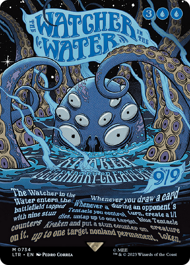 The Watcher in the Water (Borderless Poster) [The Lord of the Rings: Tales of Middle-Earth] | Arkham Games and Comics
