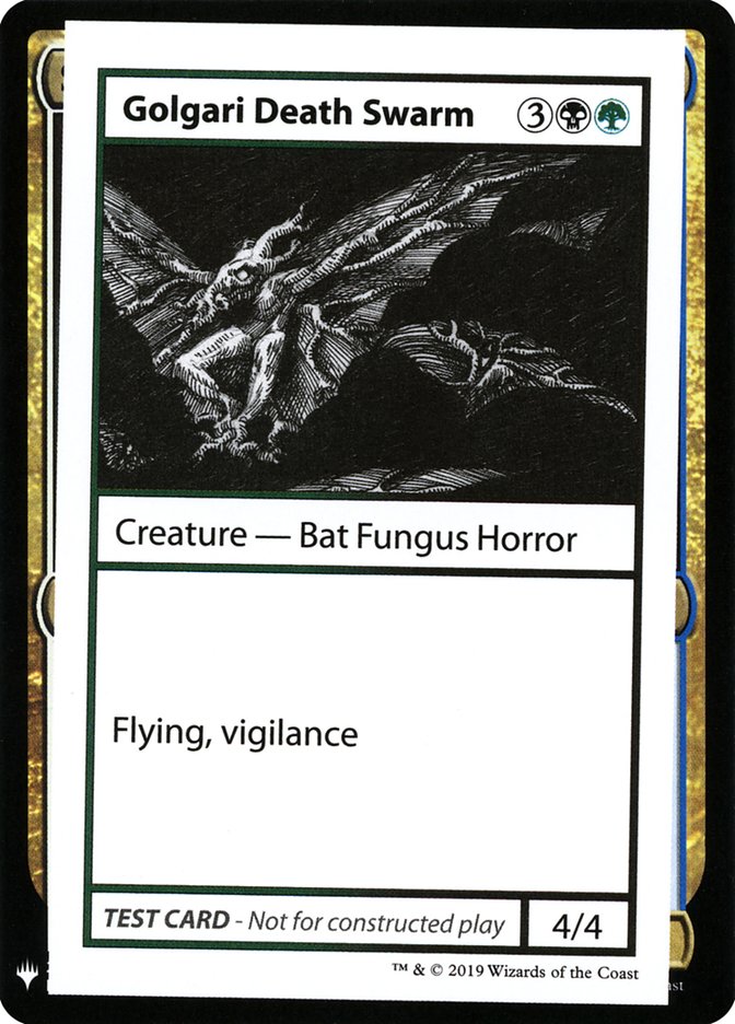 Golgari Death Swarm [Mystery Booster Playtest Cards] | Arkham Games and Comics