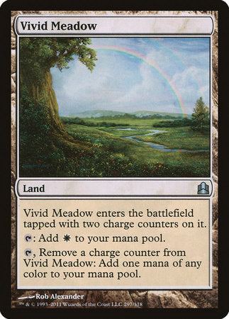Vivid Meadow [Commander 2011] | Arkham Games and Comics