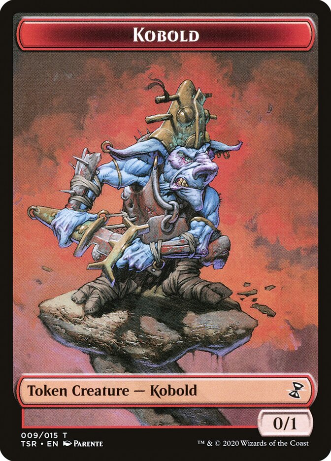 Kobold Token [Time Spiral Remastered Tokens] | Arkham Games and Comics