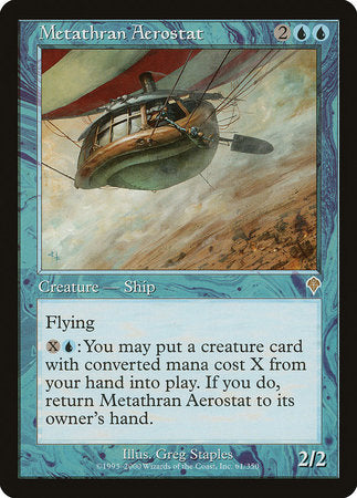 Metathran Aerostat [Invasion] | Arkham Games and Comics